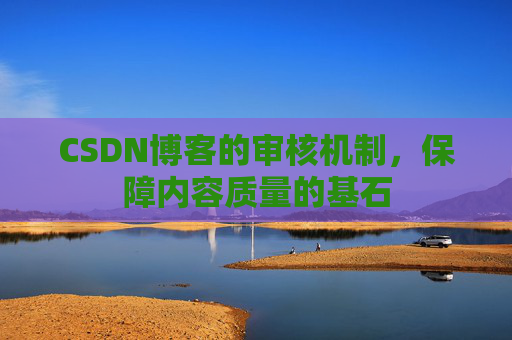CSDN博客的审核机制,保障内容质量的基石